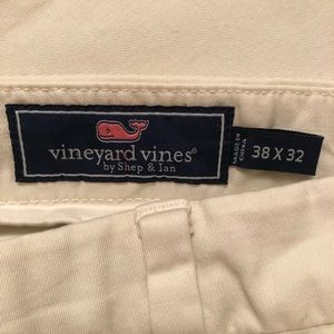 Vineyard Vines slim pants- ivory 38 x 32